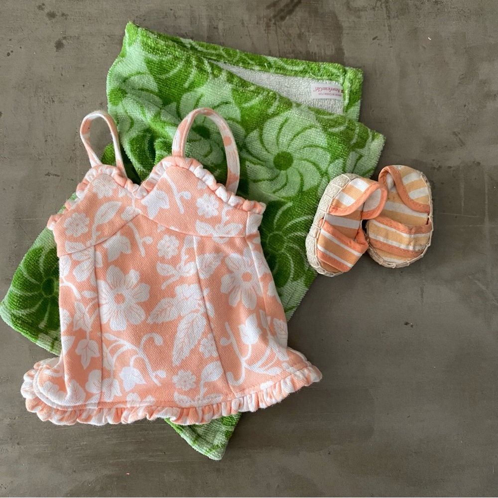 American girl Molly’s swimming outfit